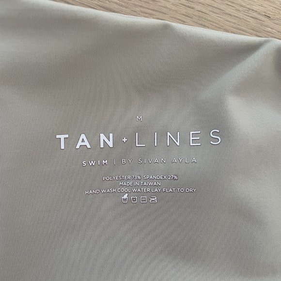 Tan+Lines by Sivan Ayla Hamptons Bikini Top in “Dove” - Picture 4 of 5